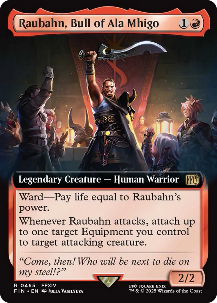 Raubahn, Bull of Ala Mhigo (Extended Art) [FINAL FANTASY] | Gate City Games LLC