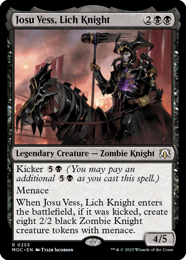 Josu Vess, Lich Knight [March of the Machine Commander] | Gate City Games LLC