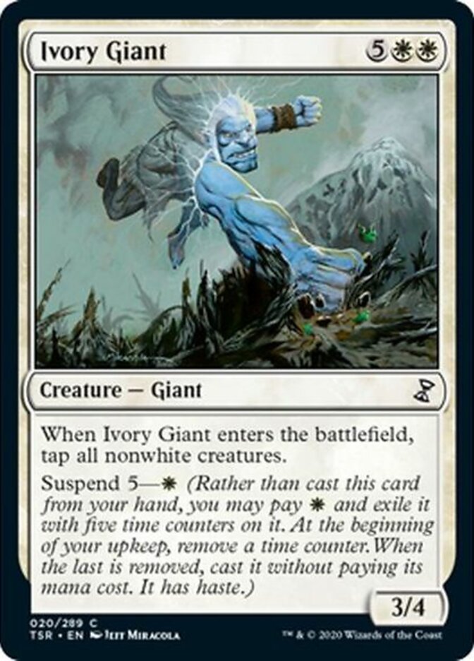 Ivory Giant [Time Spiral Remastered] | Gate City Games LLC