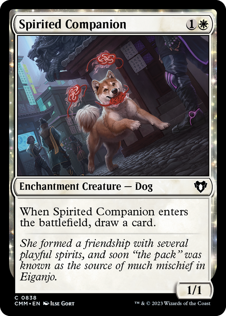 Spirited Companion [Commander Masters] | Gate City Games LLC