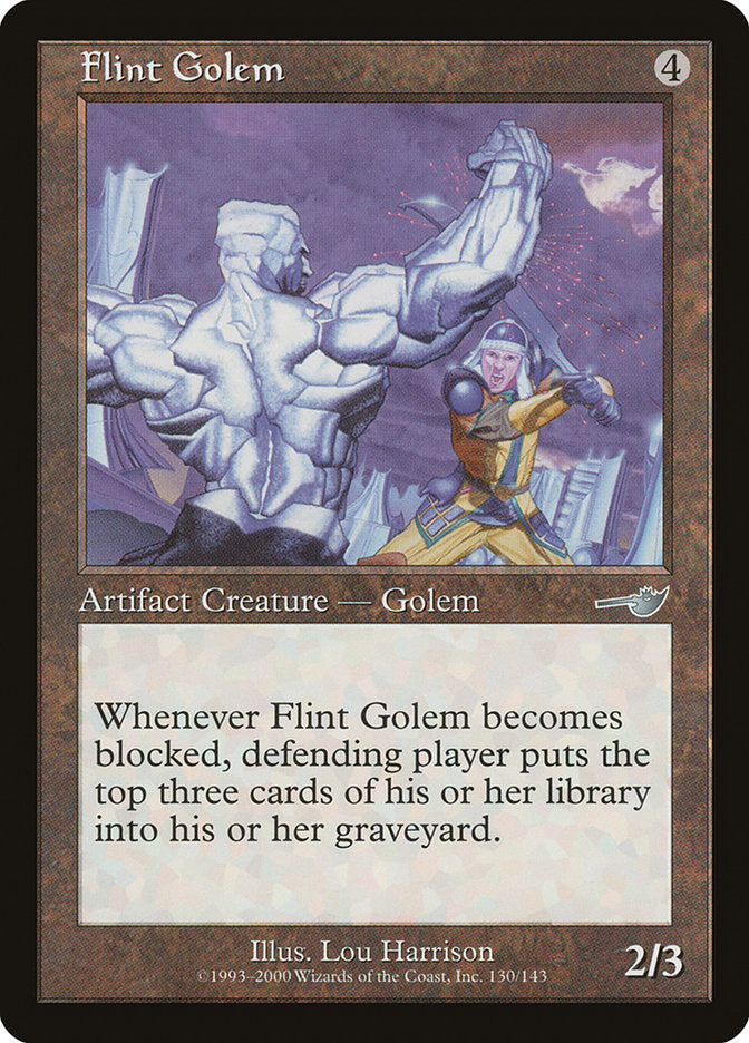 Flint Golem [Nemesis] | Gate City Games LLC