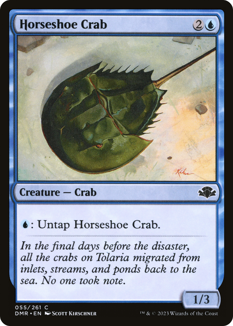 Horseshoe Crab [Dominaria Remastered] | Gate City Games LLC