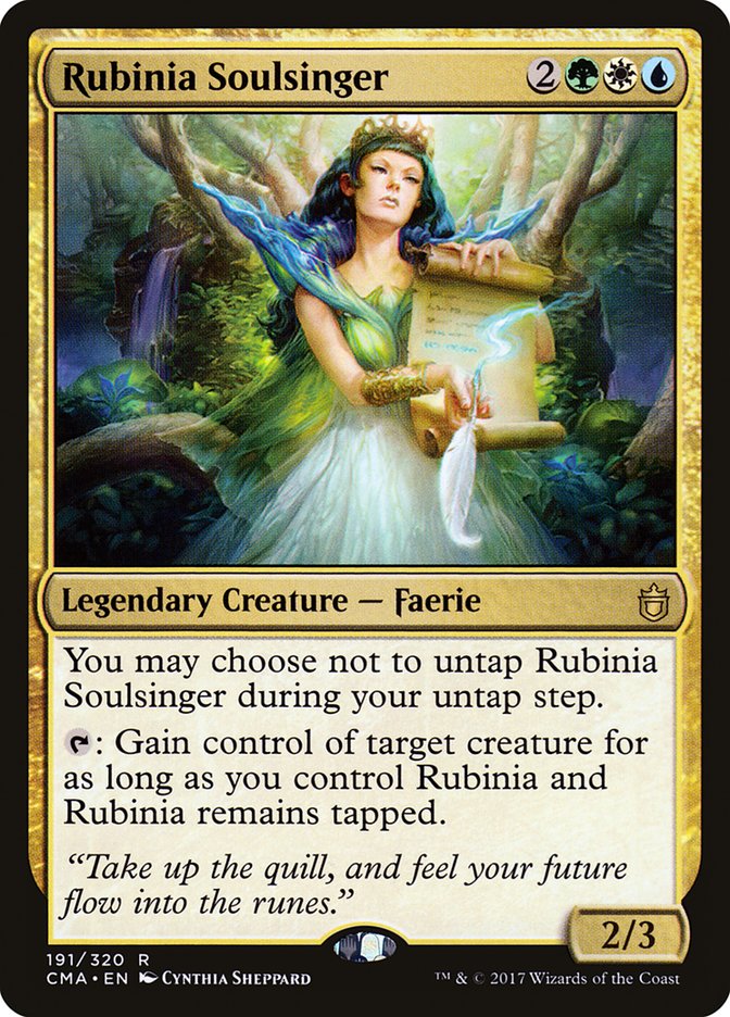 Rubinia Soulsinger [Commander Anthology] | Gate City Games LLC