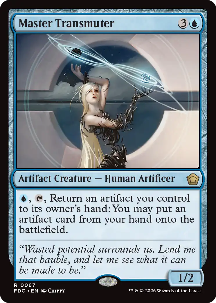 Master Transmuter [Foundations Commander] | Gate City Games LLC