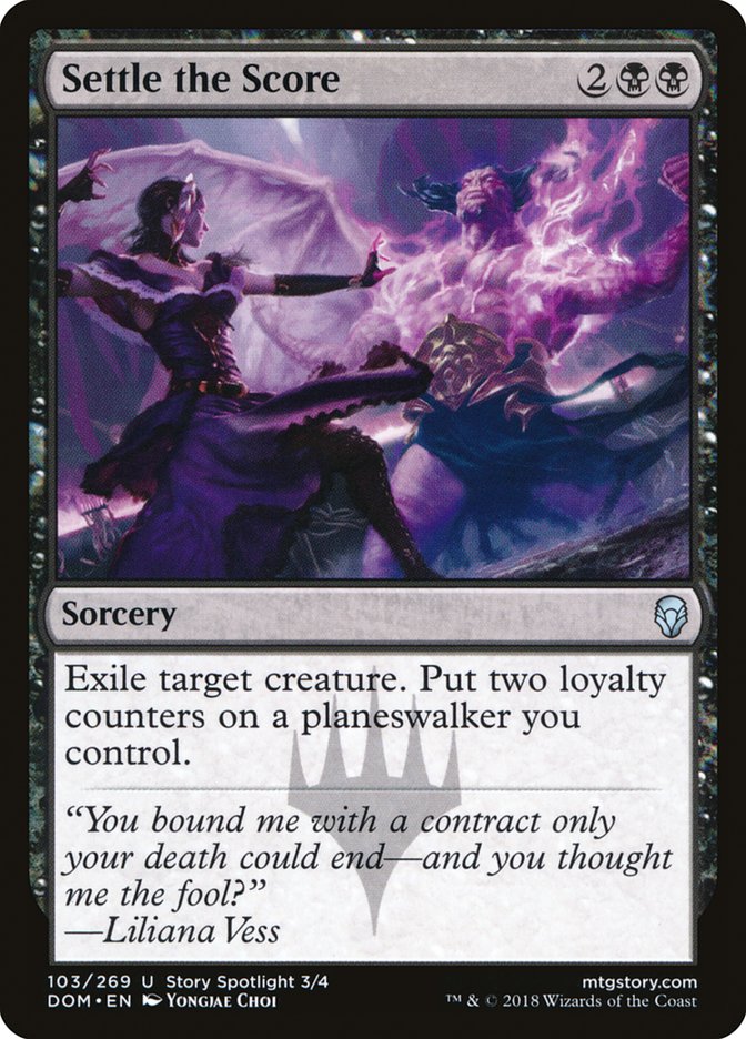 Settle the Score [Dominaria] | Gate City Games LLC
