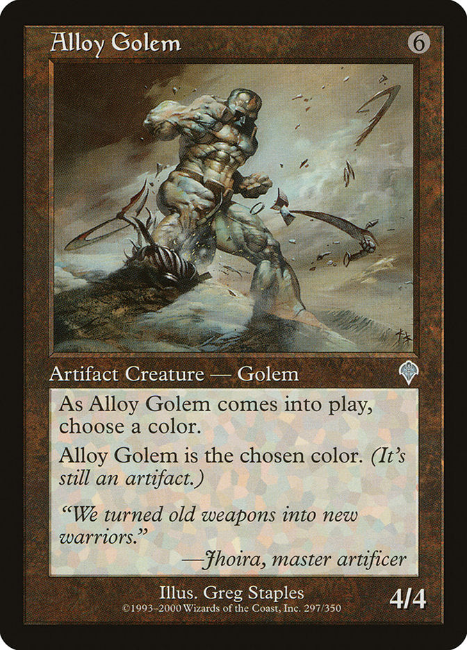Alloy Golem [Invasion] | Gate City Games LLC