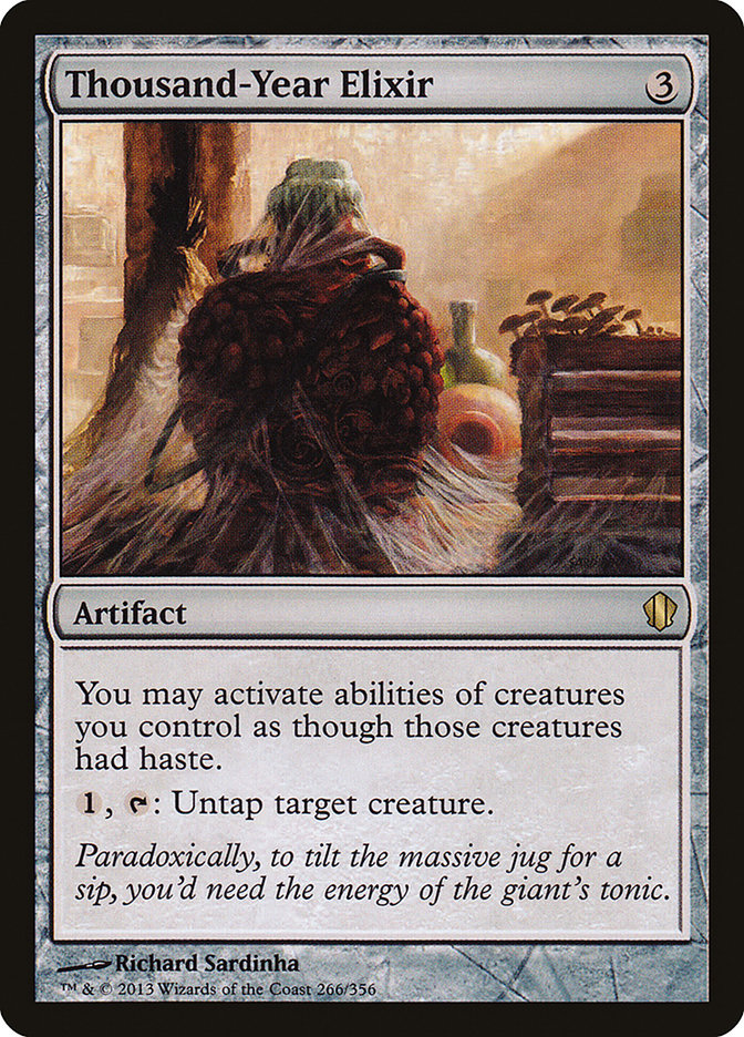Thousand-Year Elixir [Commander 2013] | Gate City Games LLC