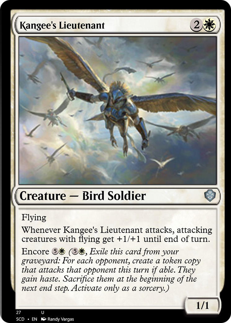 Kangee's Lieutenant [Starter Commander Decks] | Gate City Games LLC
