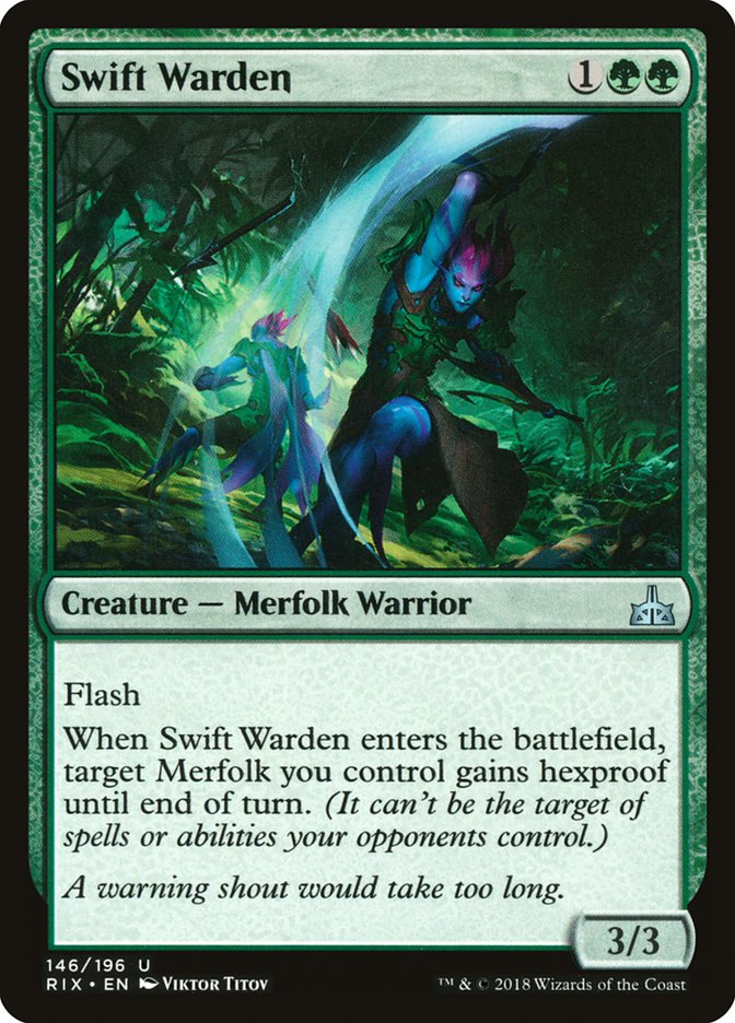 Swift Warden [Rivals of Ixalan] | Gate City Games LLC