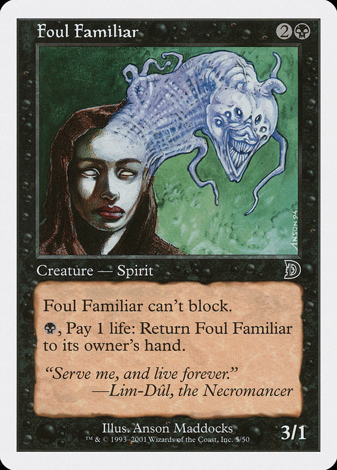 Foul Familiar [Deckmasters] | Gate City Games LLC