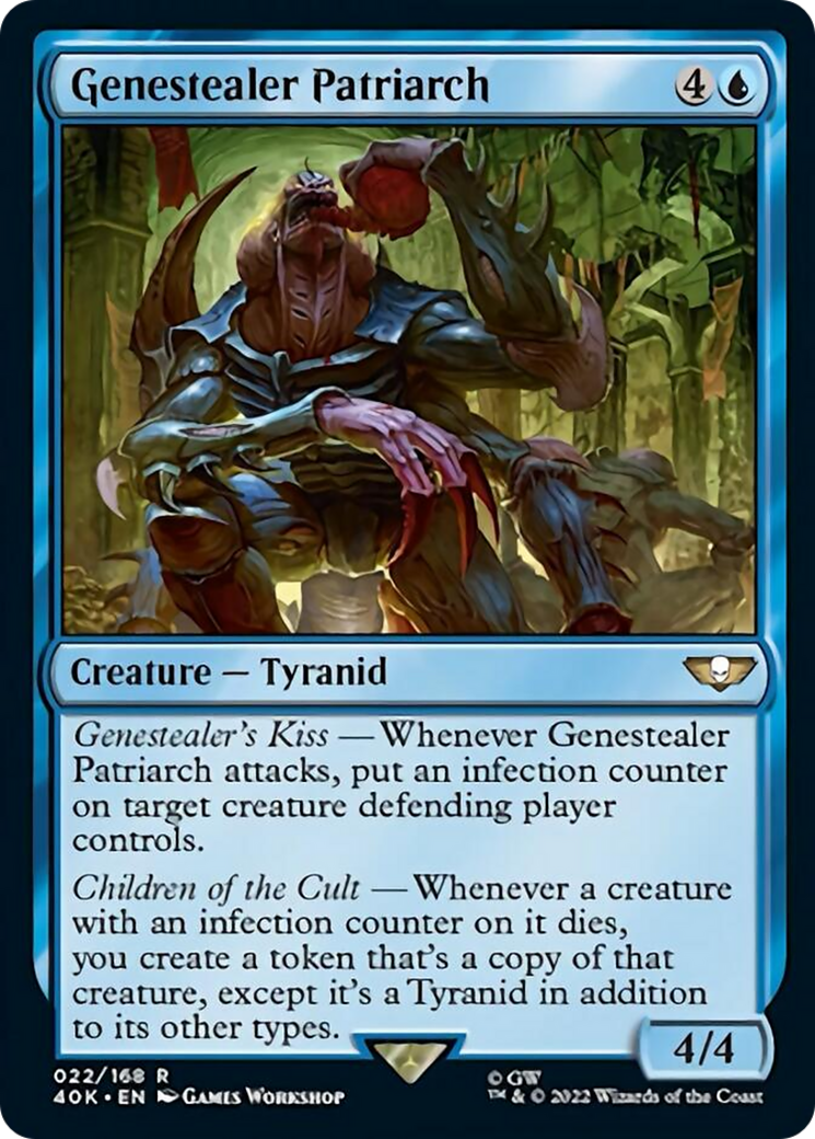 Genestealer Patriarch (Surge Foil) [Warhammer 40,000] | Gate City Games LLC
