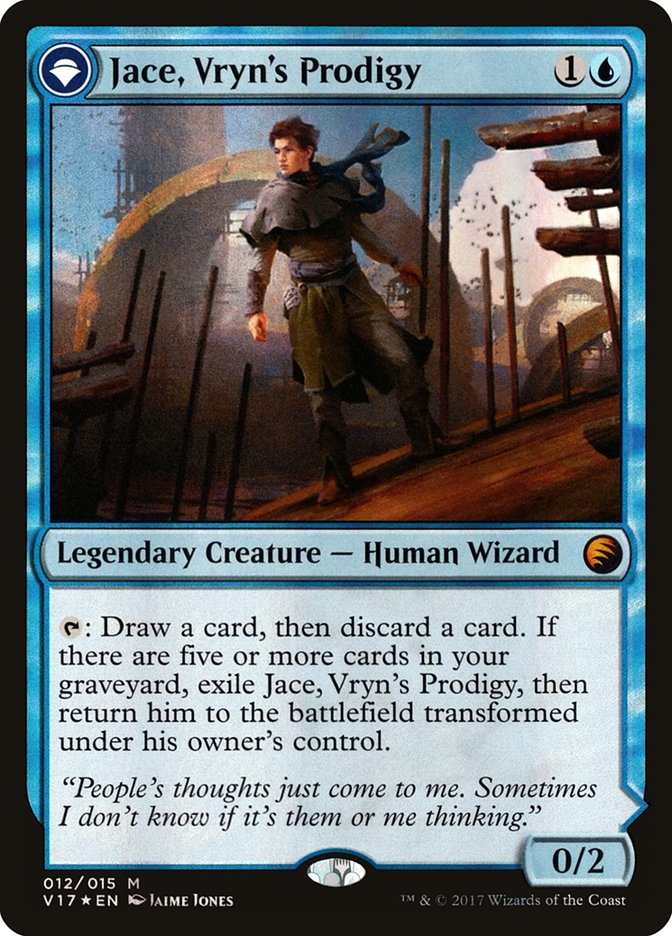 Jace, Vryn's Prodigy // Jace, Telepath Unbound [From the Vault: Transform] | Gate City Games LLC