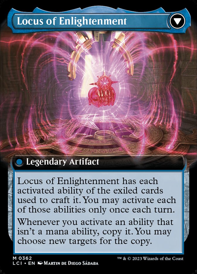 The Enigma Jewel // Locus of Enlightenment (Extended Art) [The Lost Caverns of Ixalan] | Gate City Games LLC