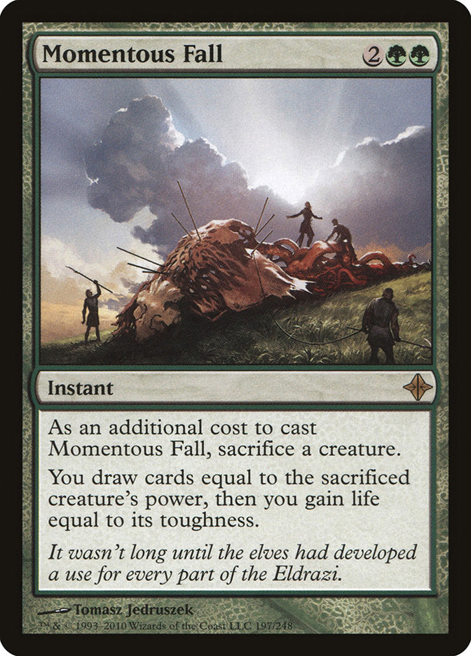 Momentous Fall [Rise of the Eldrazi] | Gate City Games LLC