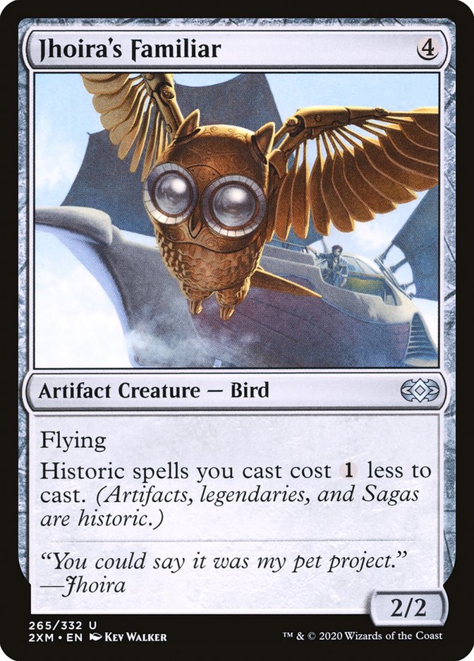 Jhoira's Familiar [Double Masters] | Gate City Games LLC