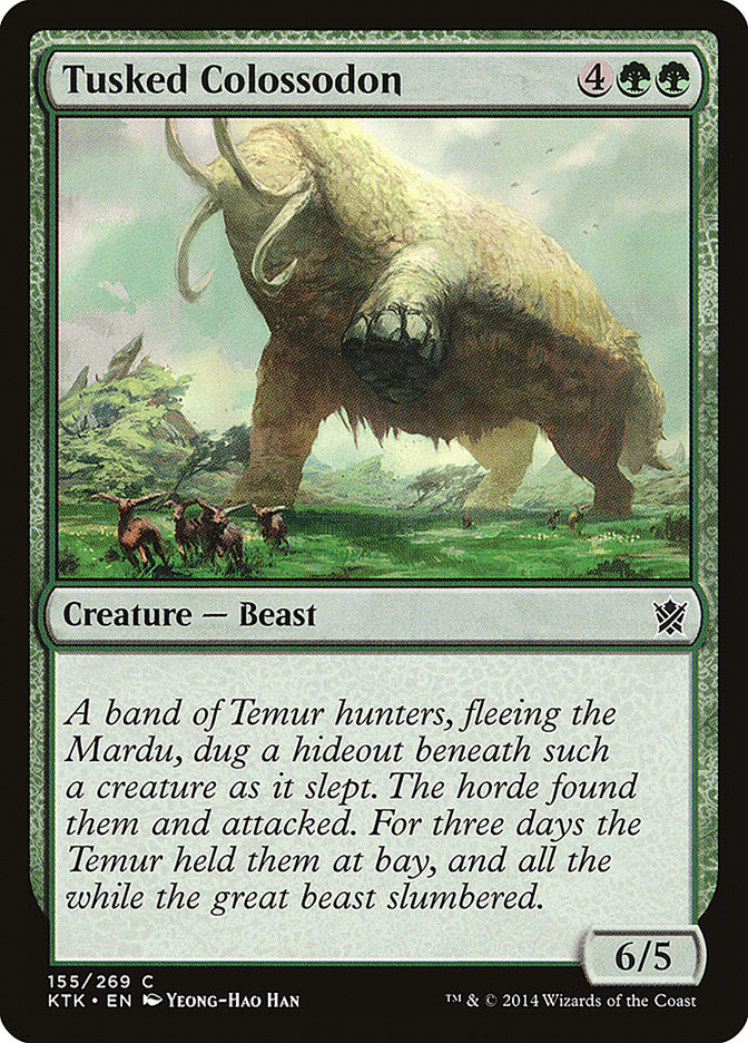 Tusked Colossodon [Khans of Tarkir] | Gate City Games LLC