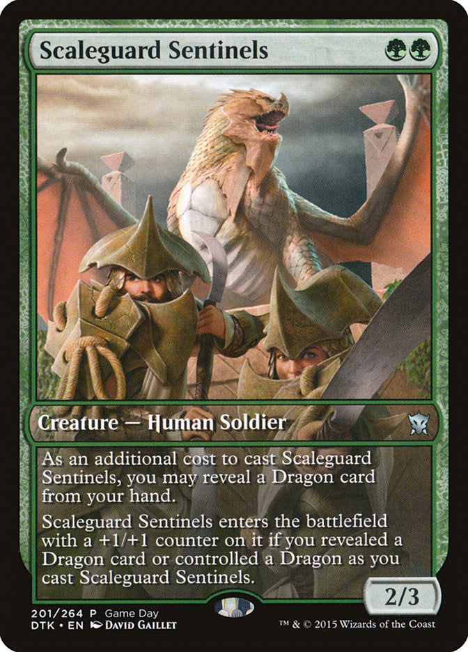Scaleguard Sentinels (Game Day) [Dragons of Tarkir Promos] | Gate City Games LLC