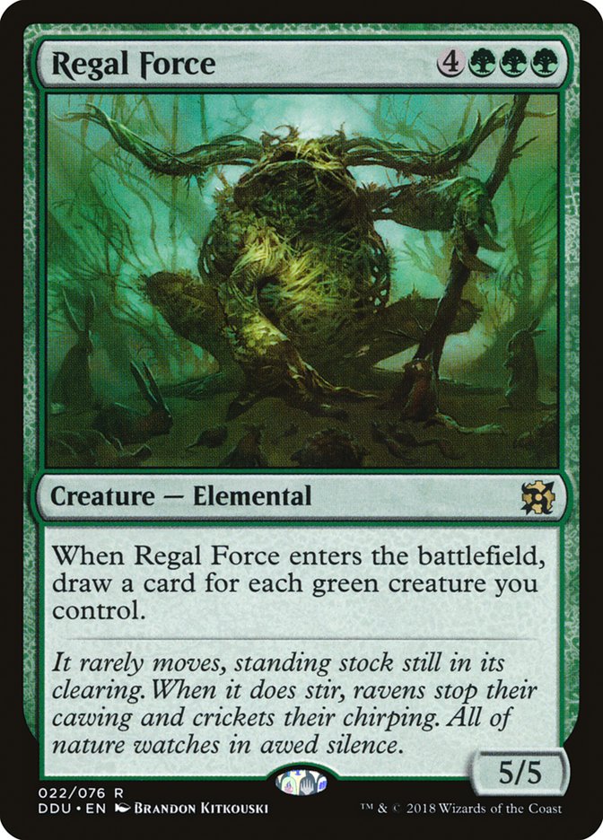 Regal Force [Duel Decks: Elves vs. Inventors] | Gate City Games LLC