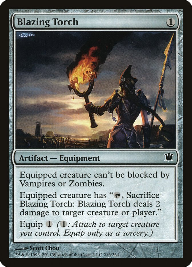 Blazing Torch [Innistrad] | Gate City Games LLC