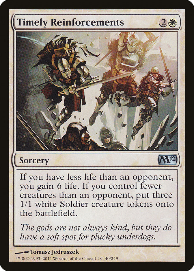 Timely Reinforcements [Magic 2012] | Gate City Games LLC