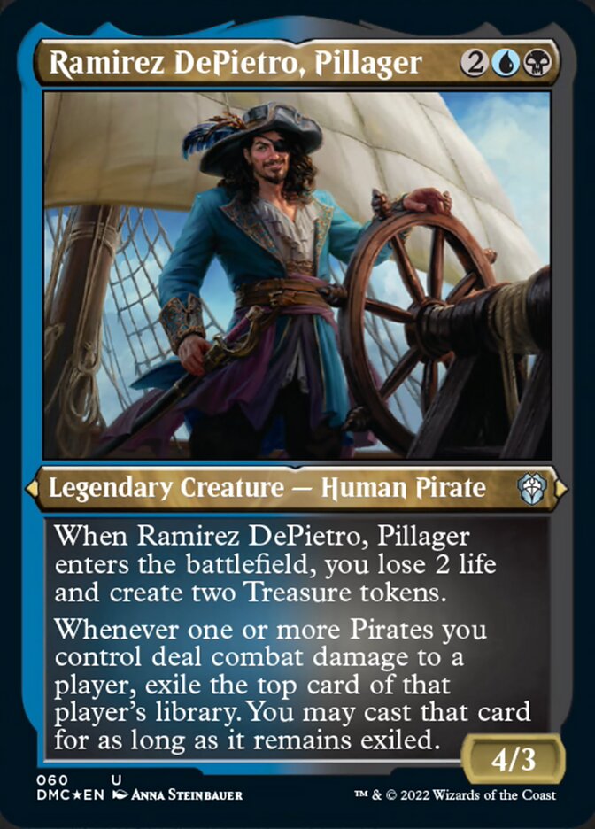 Ramirez DePietro, Pillager (Foil Etched) [Dominaria United Commander] | Gate City Games LLC