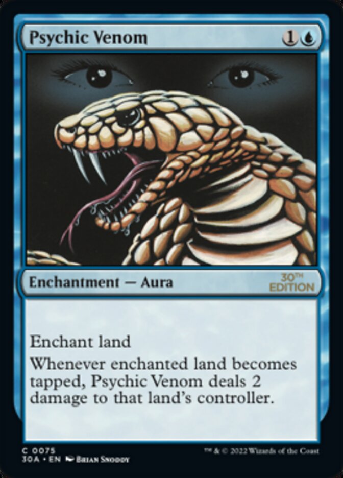 Psychic Venom [30th Anniversary Edition] | Gate City Games LLC
