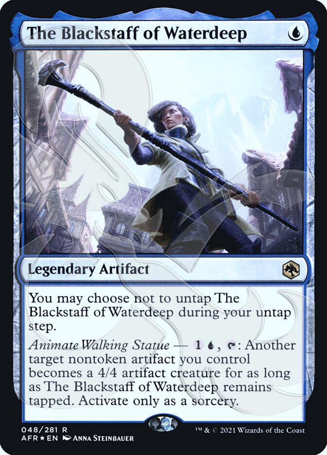 The Blackstaff of Waterdeep (Ampersand Promo) [Dungeons & Dragons: Adventures in the Forgotten Realms Promos] | Gate City Games LLC