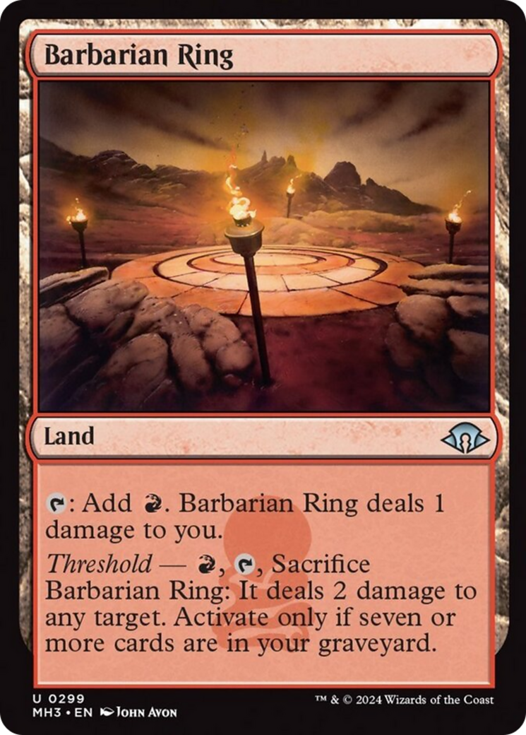 Barbarian Ring [Modern Horizons 3] | Gate City Games LLC