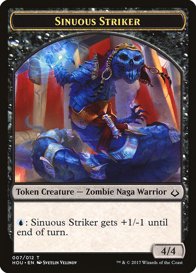 Sinuous Striker Token [Hour of Devastation Tokens] | Gate City Games LLC