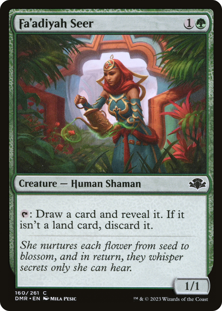 Fa'adiyah Seer [Dominaria Remastered] | Gate City Games LLC