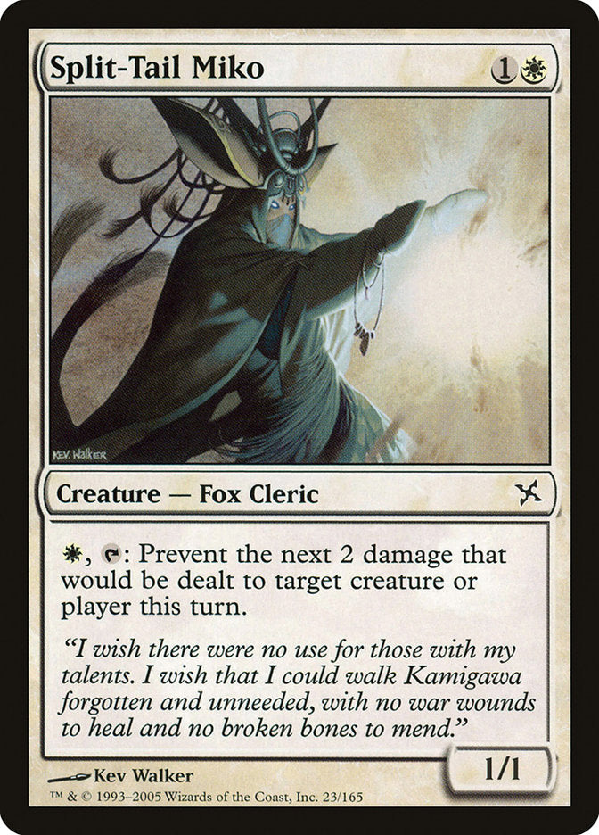 Split-Tail Miko [Betrayers of Kamigawa] | Gate City Games LLC