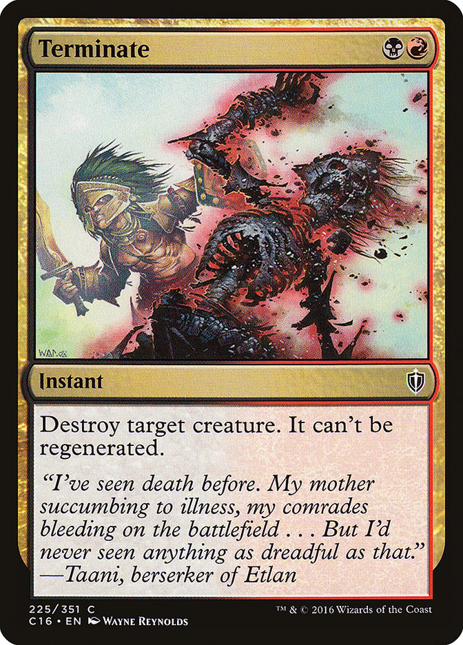 Terminate [Commander 2016] | Gate City Games LLC