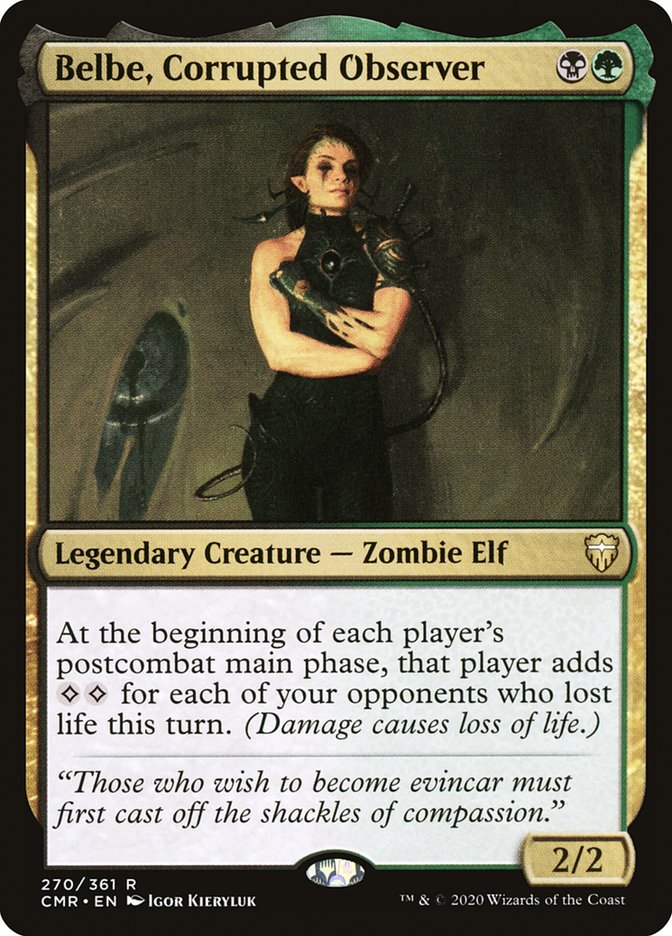 Belbe, Corrupted Observer [Commander Legends] | Gate City Games LLC
