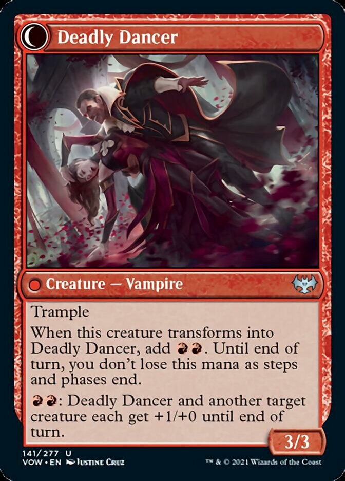 Alluring Suitor // Deadly Dancer [Innistrad: Crimson Vow] | Gate City Games LLC