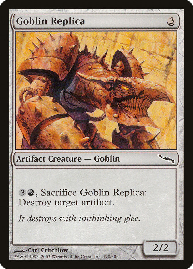 Goblin Replica [Mirrodin] | Gate City Games LLC