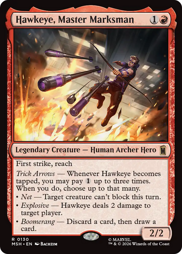 Hawkeye, Master Marksman [Marvel Super Heroes] | Gate City Games LLC
