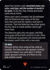 Booster Sleuth (Magic Minigame) [Kaldheim Minigame] | Gate City Games LLC