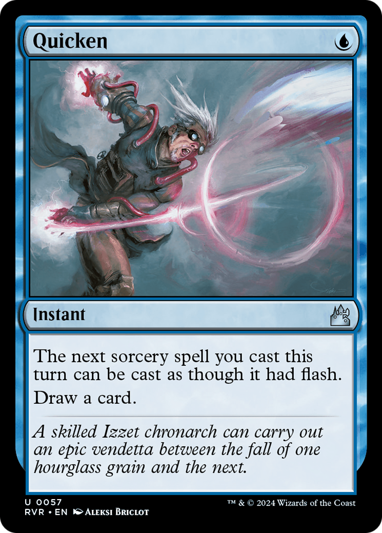 Quicken [Ravnica Remastered] | Gate City Games LLC