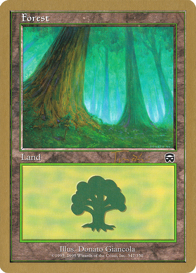 Forest (jt347a) (Jan Tomcani) [World Championship Decks 2001] | Gate City Games LLC