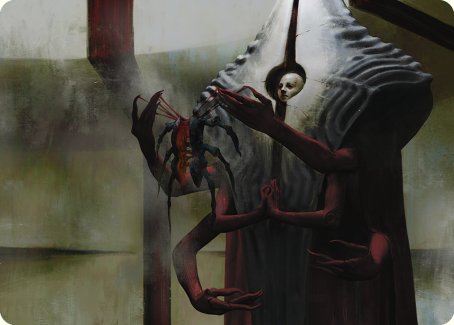 Vivisection Evangelist Art Card [Phyrexia: All Will Be One Art Series] | Gate City Games LLC