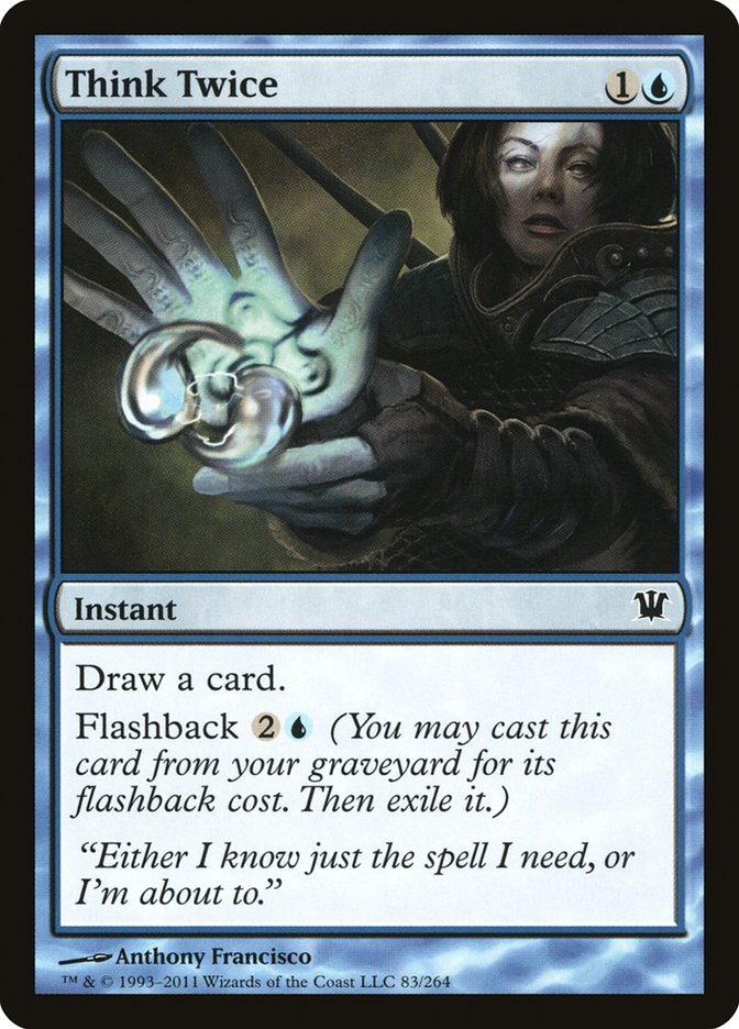 Think Twice [Innistrad] | Gate City Games LLC