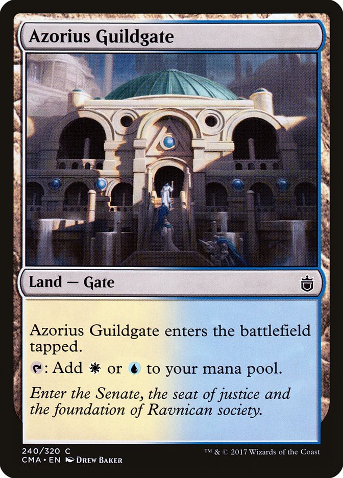 Azorius Guildgate [Commander Anthology] | Gate City Games LLC