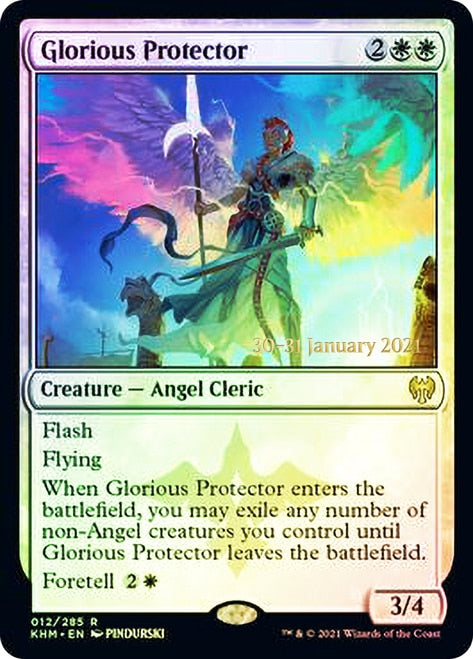 Glorious Protector [Kaldheim Prerelease Promos] | Gate City Games LLC