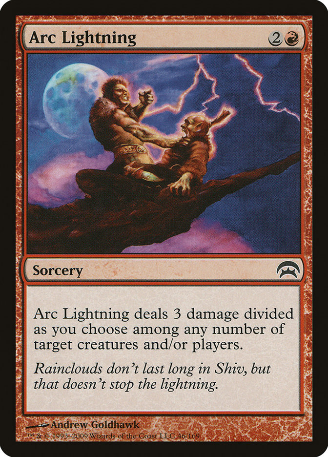 Arc Lightning [Planechase] | Gate City Games LLC