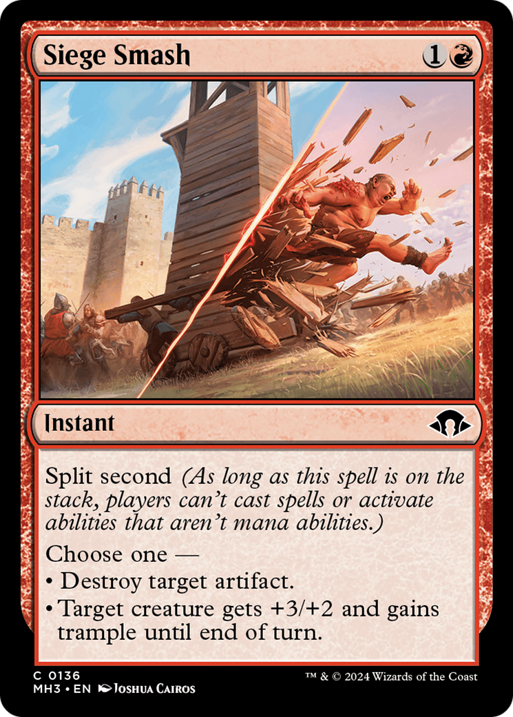 Siege Smash [Modern Horizons 3] | Gate City Games LLC