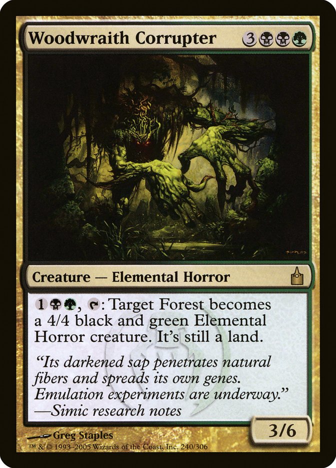 Woodwraith Corrupter [Ravnica: City of Guilds] | Gate City Games LLC
