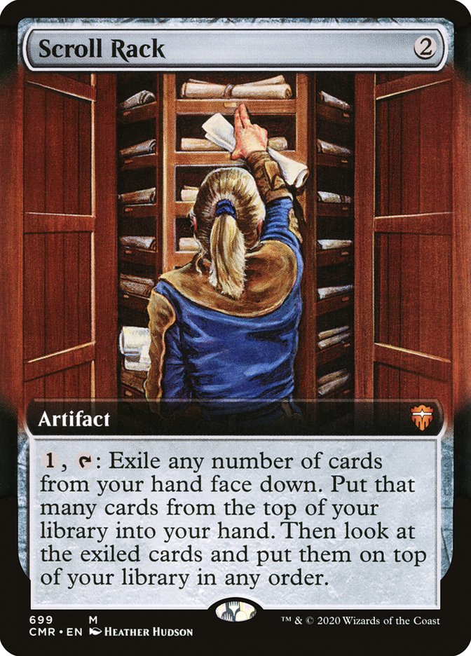 Scroll Rack (Extended Art) [Commander Legends] | Gate City Games LLC