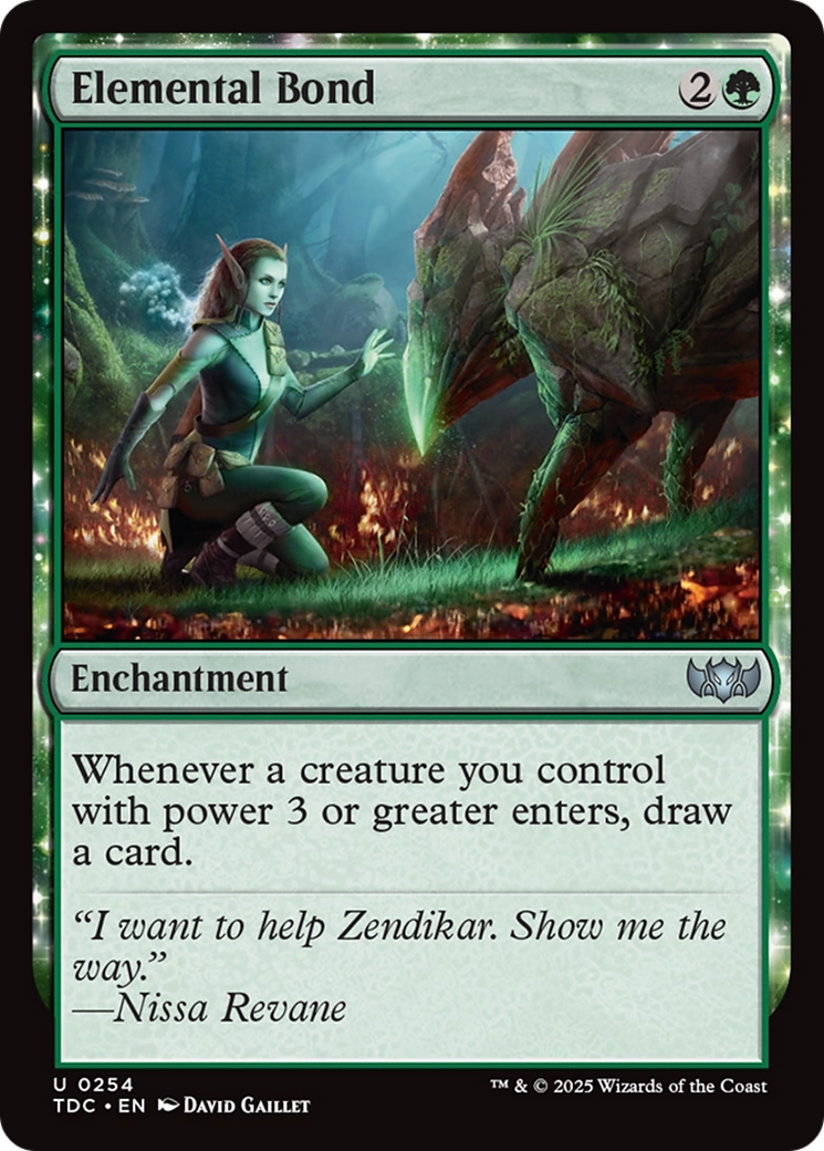 Elemental Bond [Tarkir: Dragonstorm Commander] | Gate City Games LLC