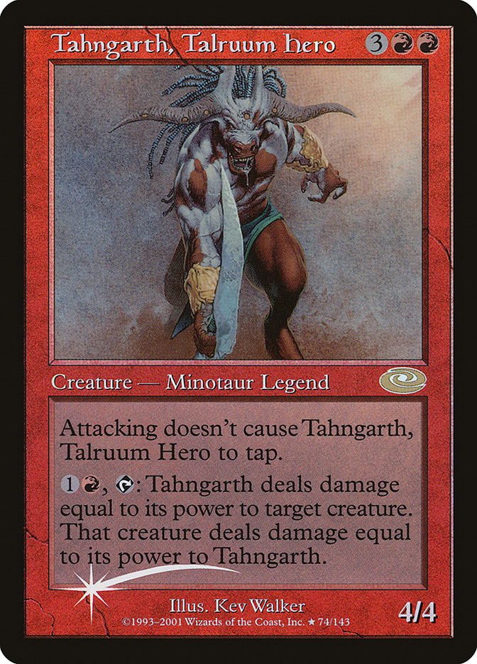 Tahngarth, Talruum Hero (Kev Walker) [Planeshift] | Gate City Games LLC