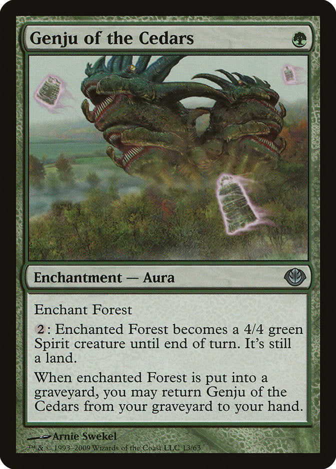 Genju of the Cedars [Duel Decks: Garruk vs. Liliana] | Gate City Games LLC